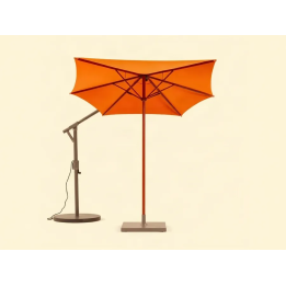 Parasol déporté Écume — Plein Vent