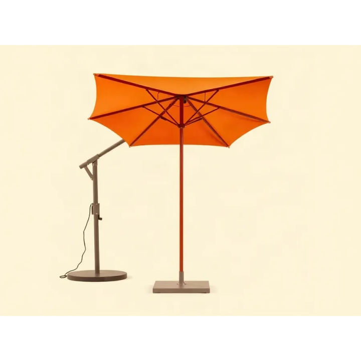 Parasol déporté Écume — Plein Vent