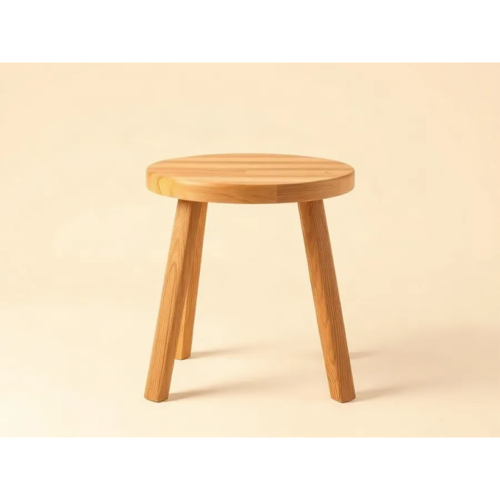 Tabouret Écru — Plein Vent